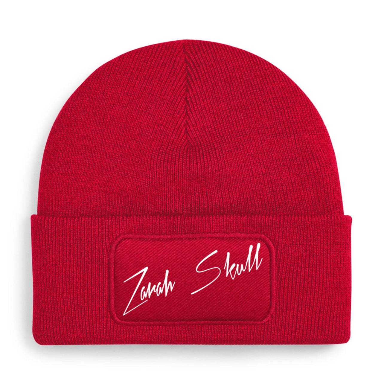"ZarahSkull"- BEANIE RED