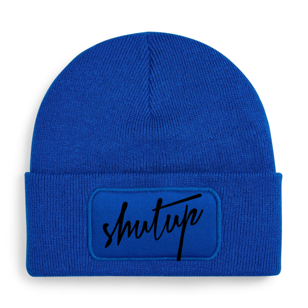 "ZarahSkull"- BEANIE royalblau