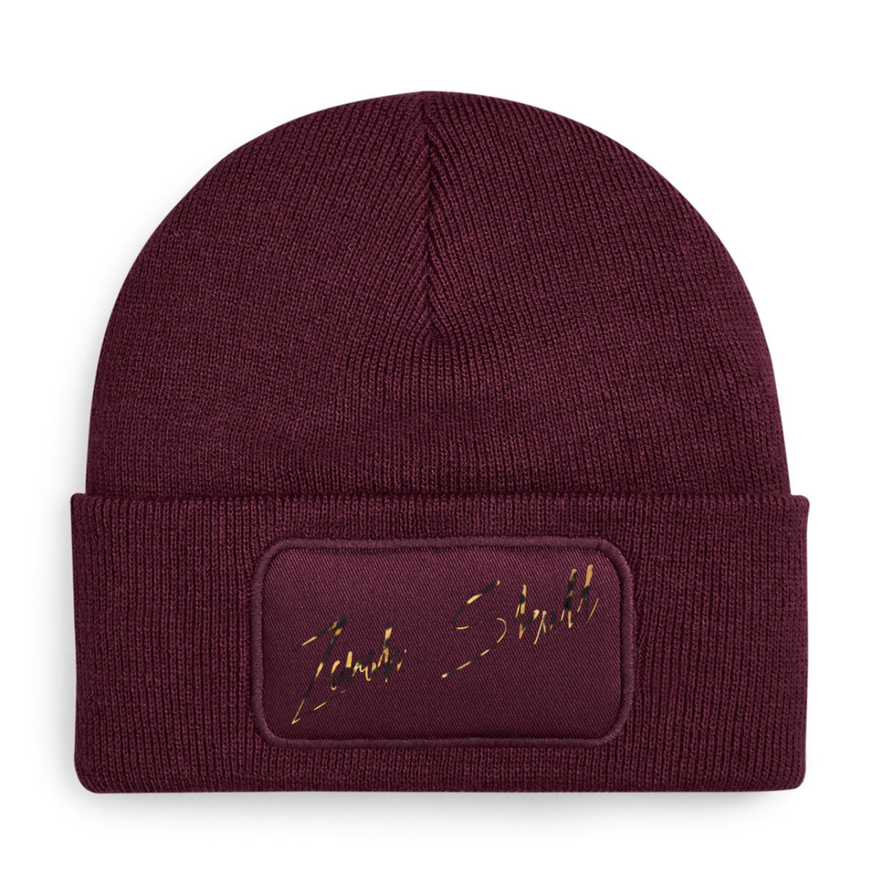 "ZarahSkull"- BEANIE dark cherry