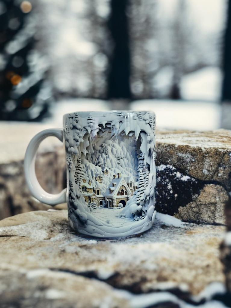 „ZarahSkull" Tasse „Winter Landscape"