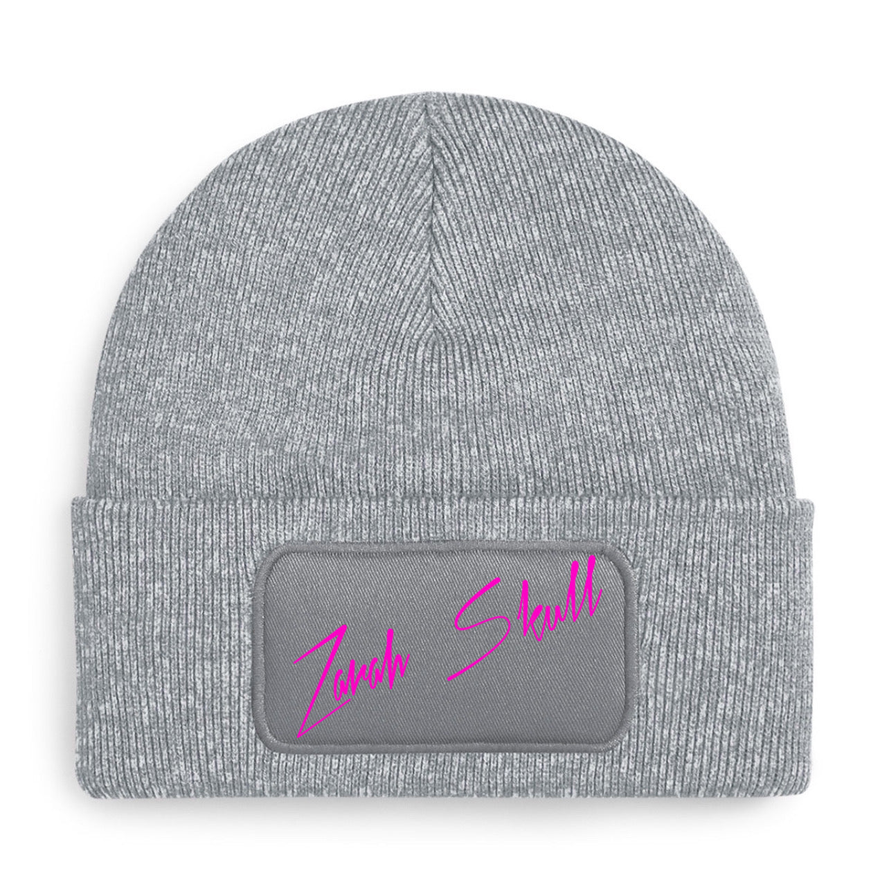 "ZarahSkull"- BEANIE grey