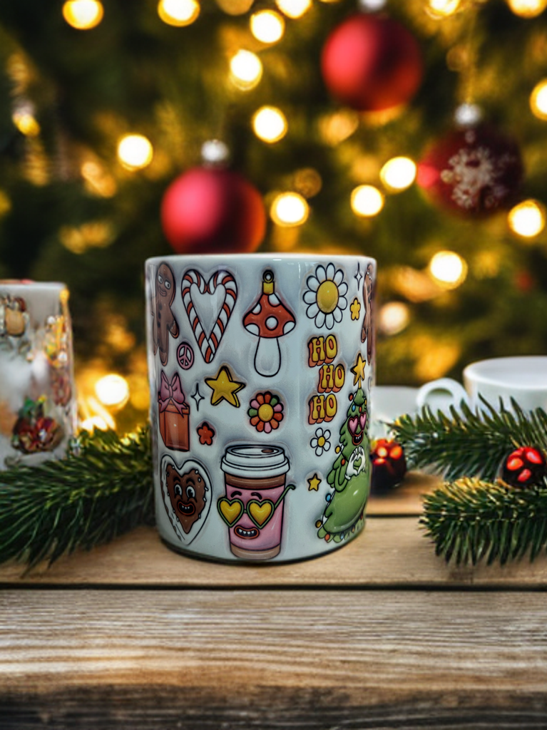 „ZarahSkull" Tasse „Ho Ho Christmas"
