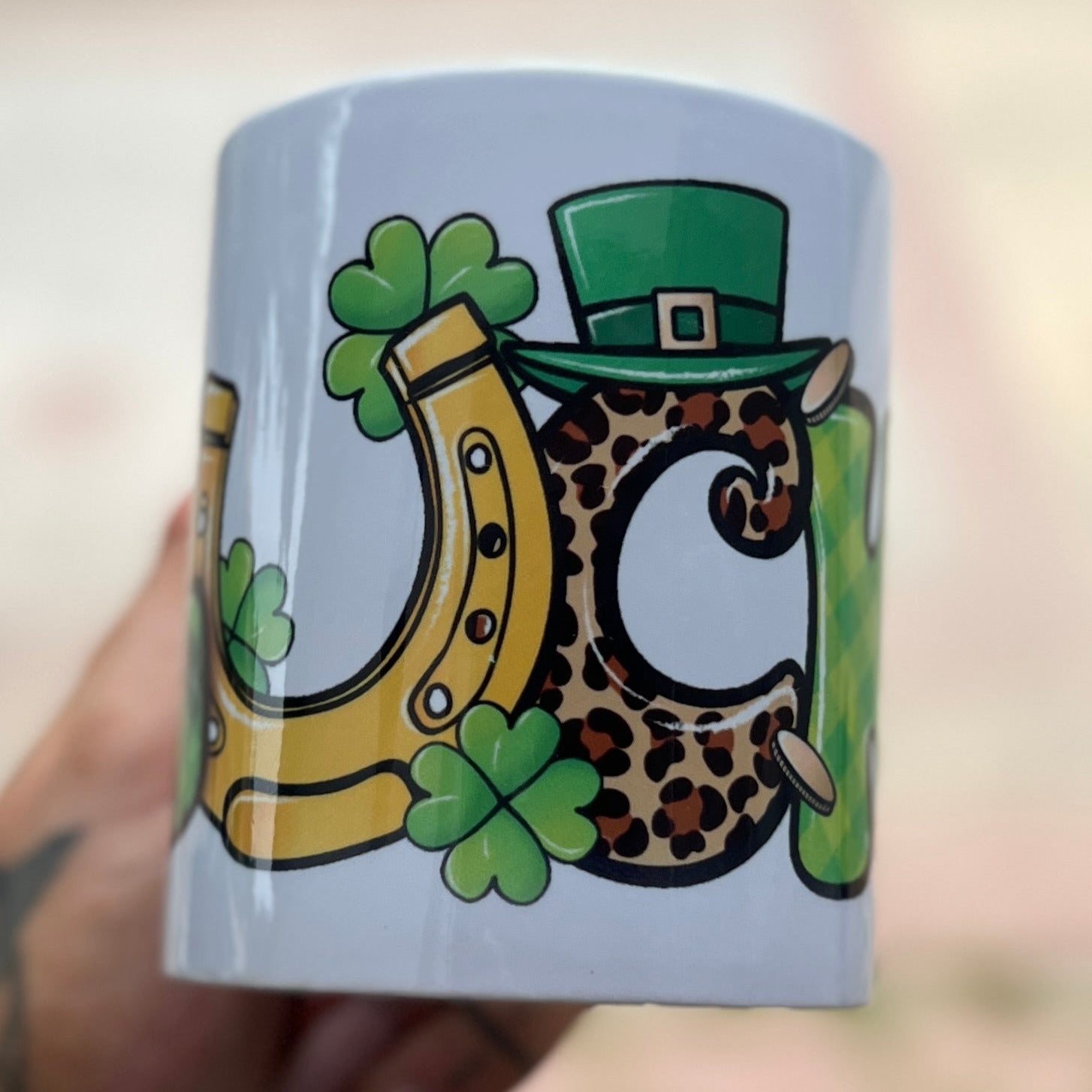 „ZarahSkull" Tasse „Lucky“