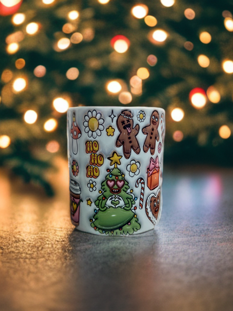 „ZarahSkull" Tasse „Ho Ho Christmas"