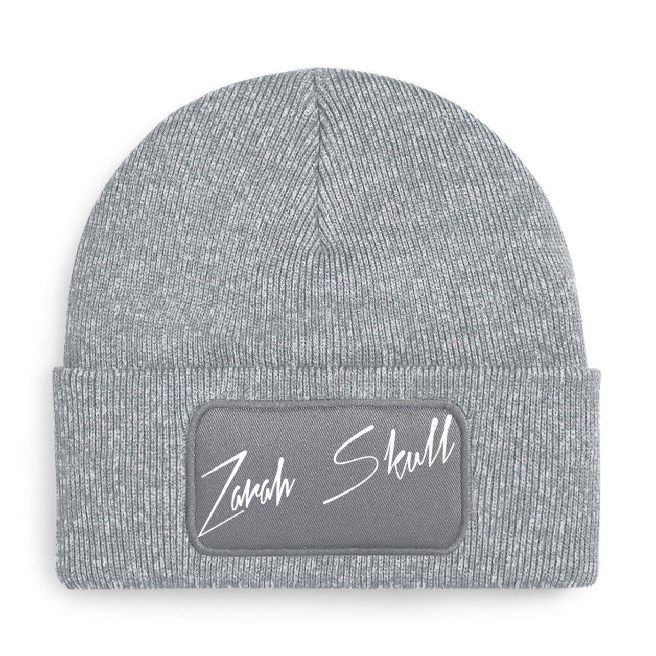 "ZarahSkull"- BEANIE grey