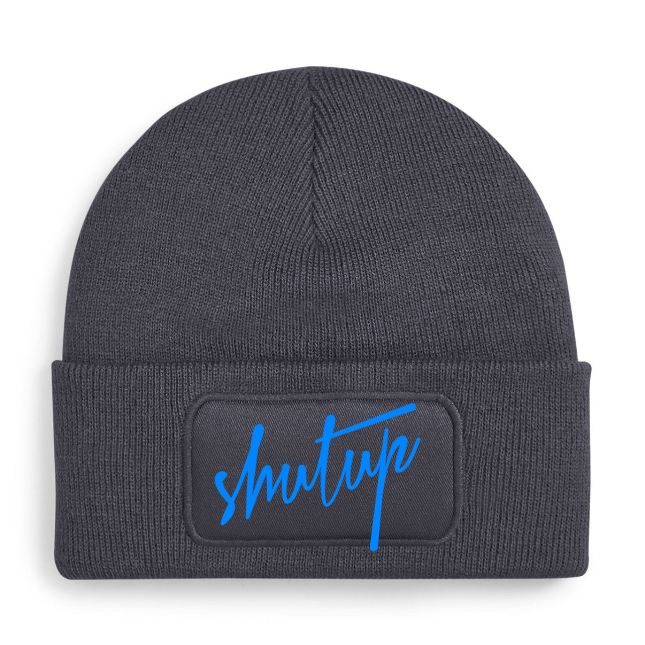 "ZarahSkull"- BEANIE Asphalt
