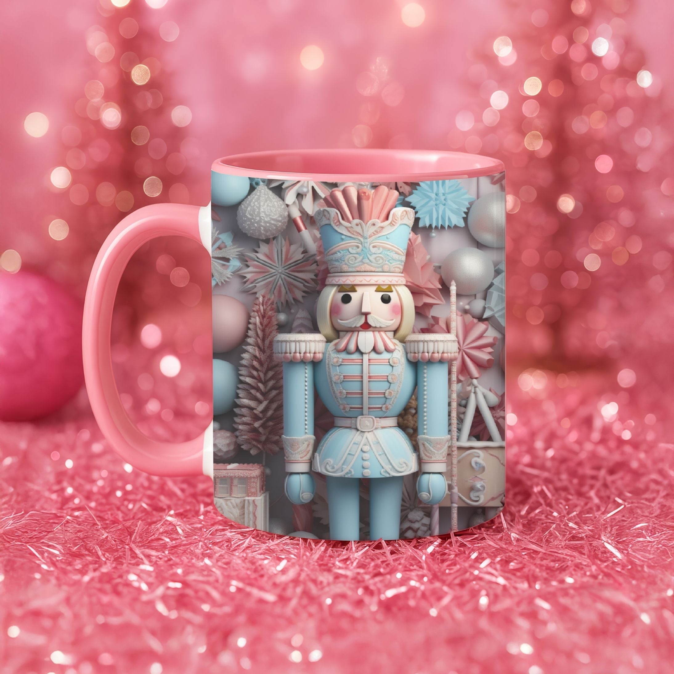 „ZarahSkull" Tasse rosa "Nussknacker"