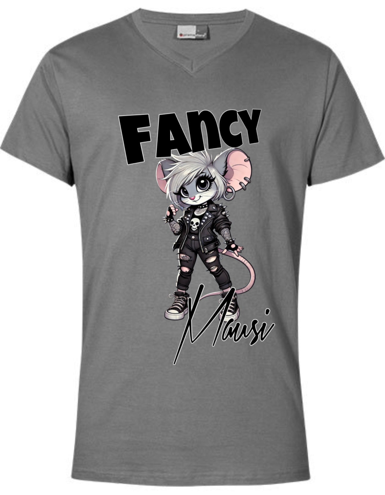 “ZarahSkull” V-Shirt black “Ahoy”