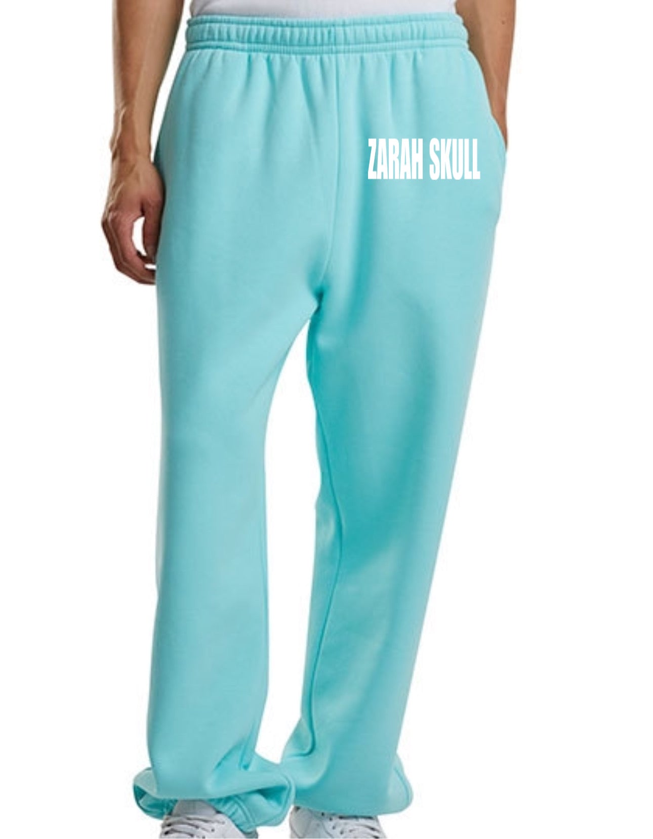 "ZarahSkull" sweatpants beryl blue