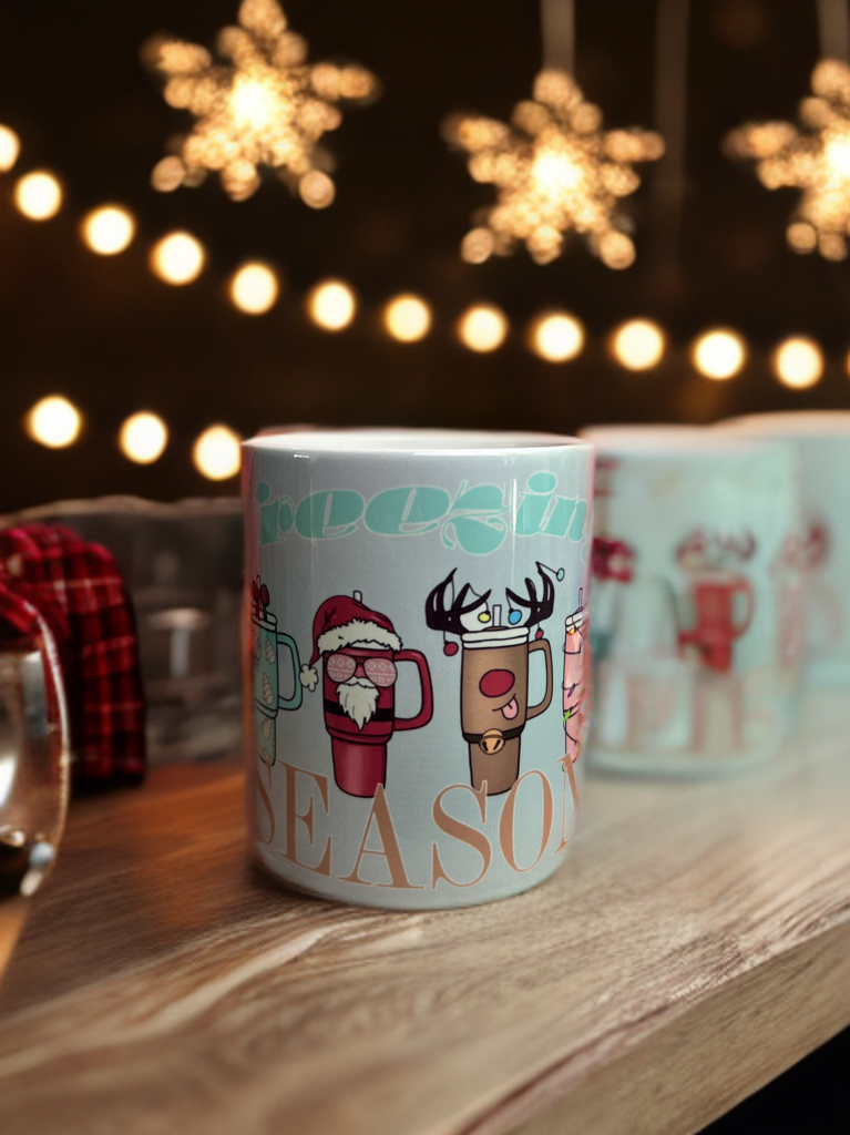 „ZarahSkull" Tasse „freezing season"