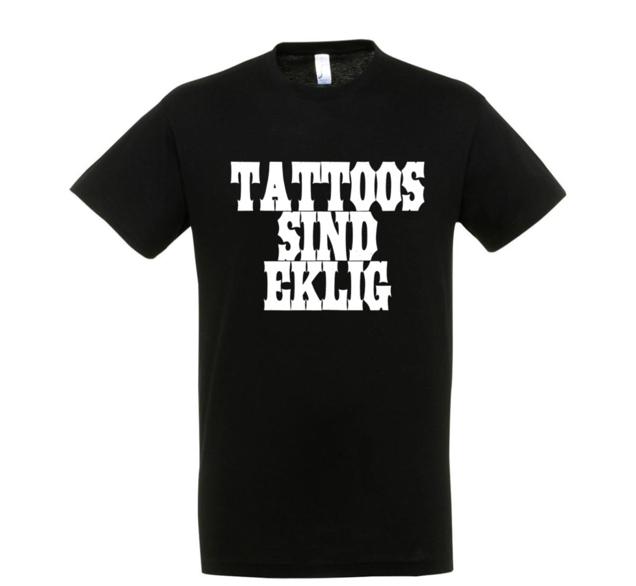 „ZarahSkull" Shirt black „Tattoos sind eklig"