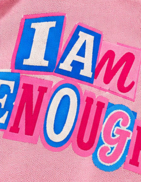 Cardigan "💗 I AM ENOUGH"