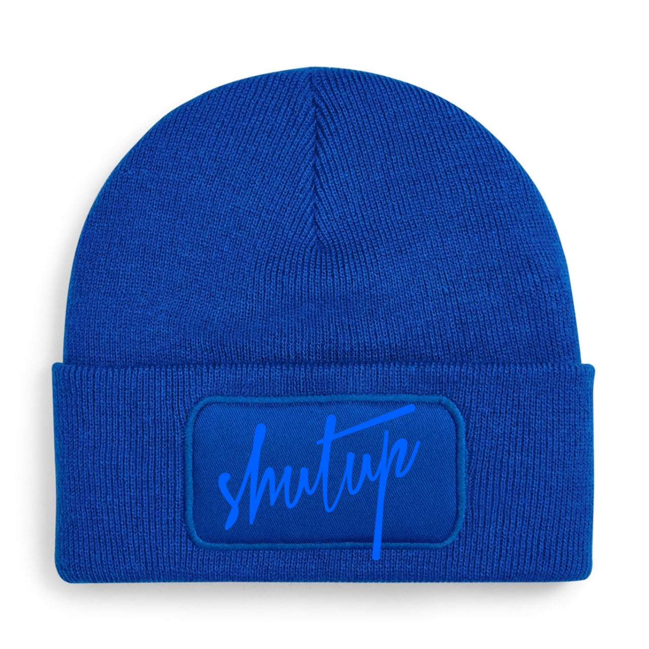 "ZarahSkull"- BEANIE royalblau