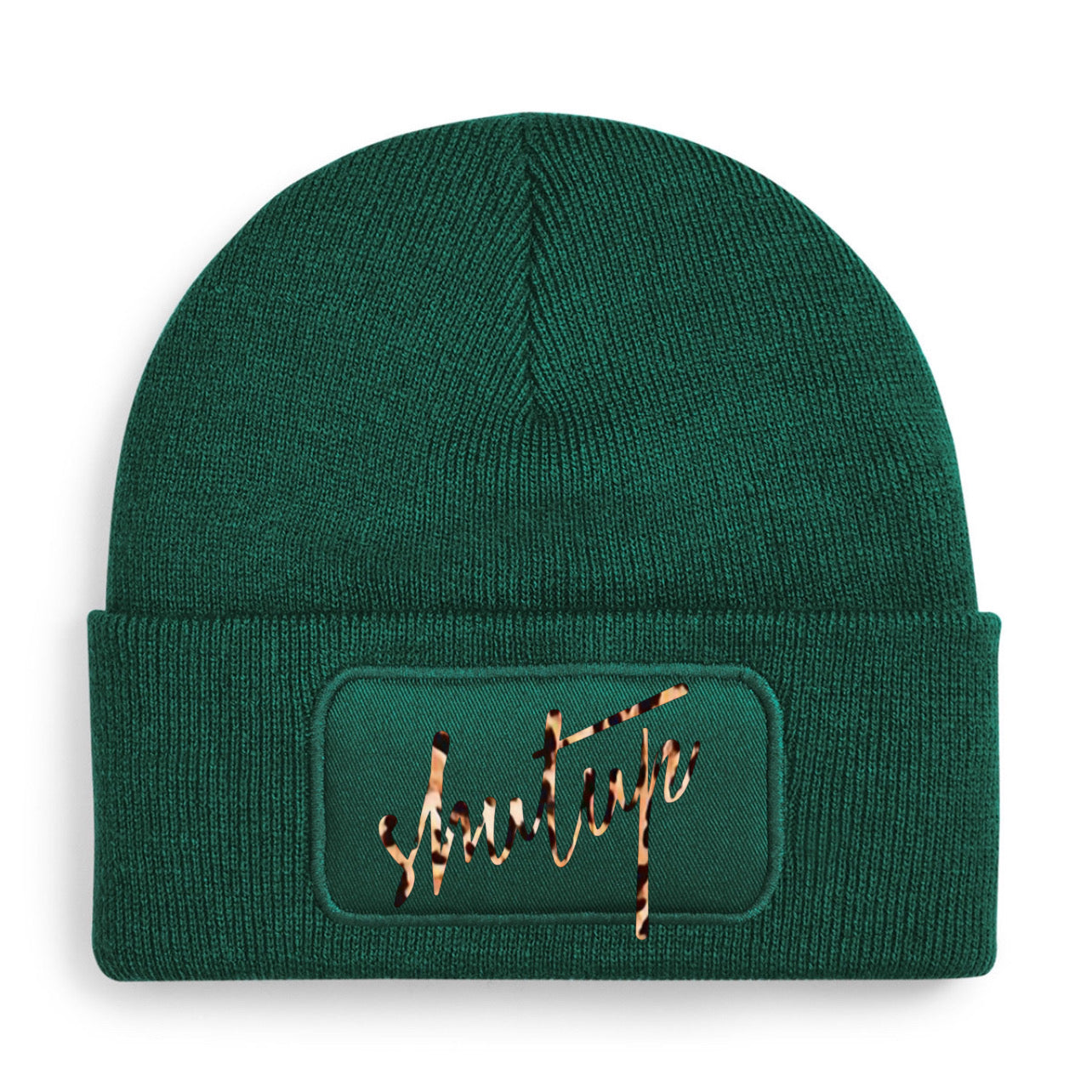 "ZarahSkull"- BEANIE bottle green