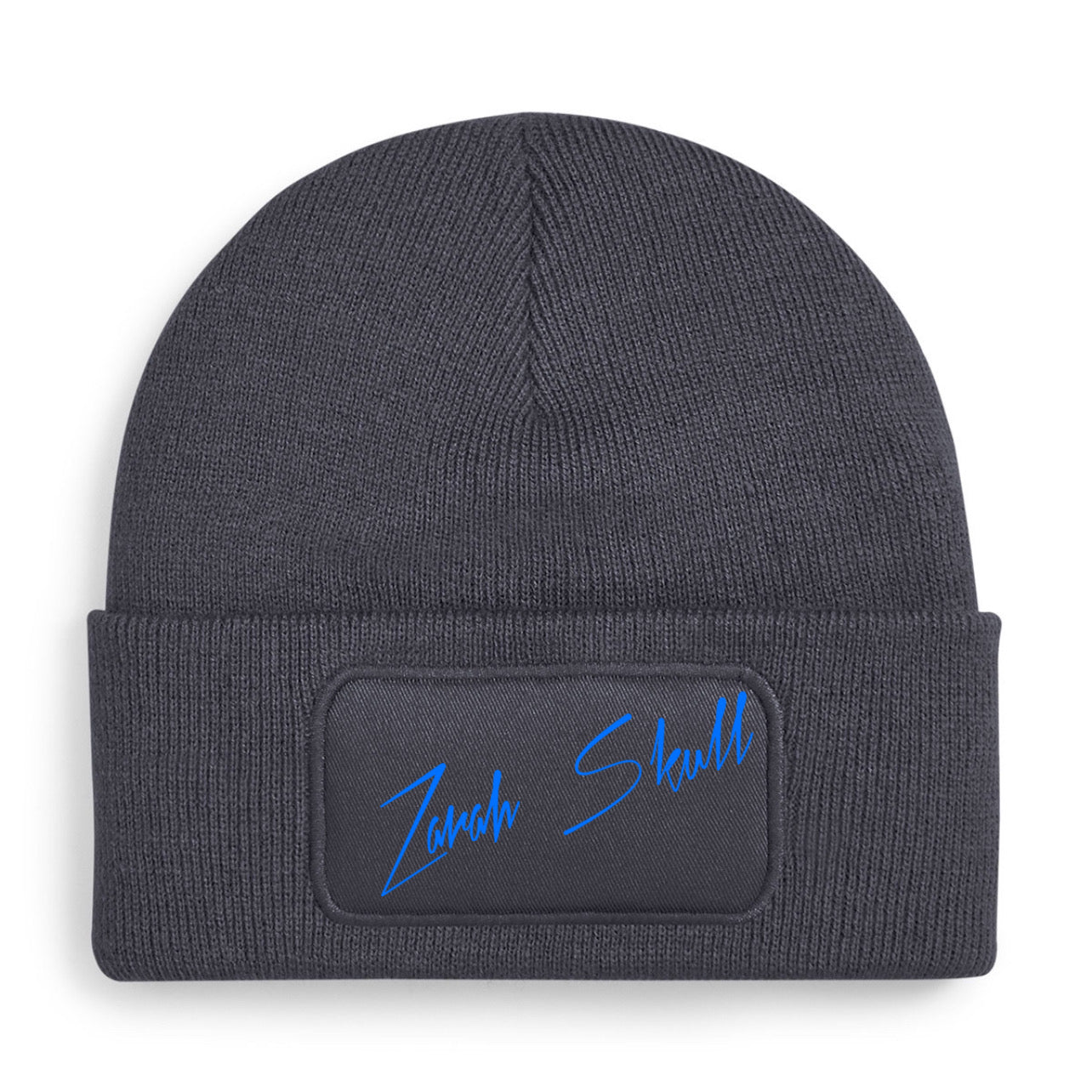 "ZarahSkull"- BEANIE Asphalt