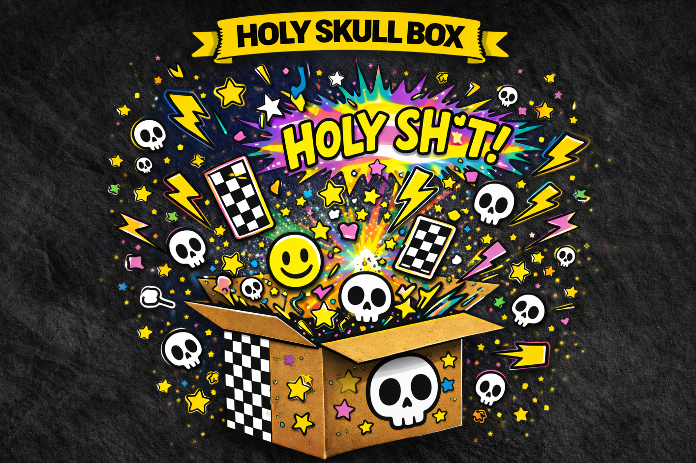 ZarahSkull "Holy Skull Box" 6 Teile