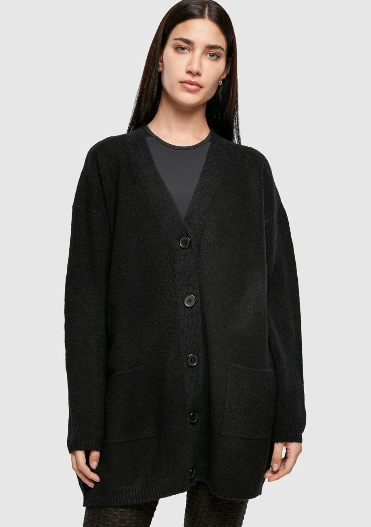 ZarahSkull" Cardigan BLACK