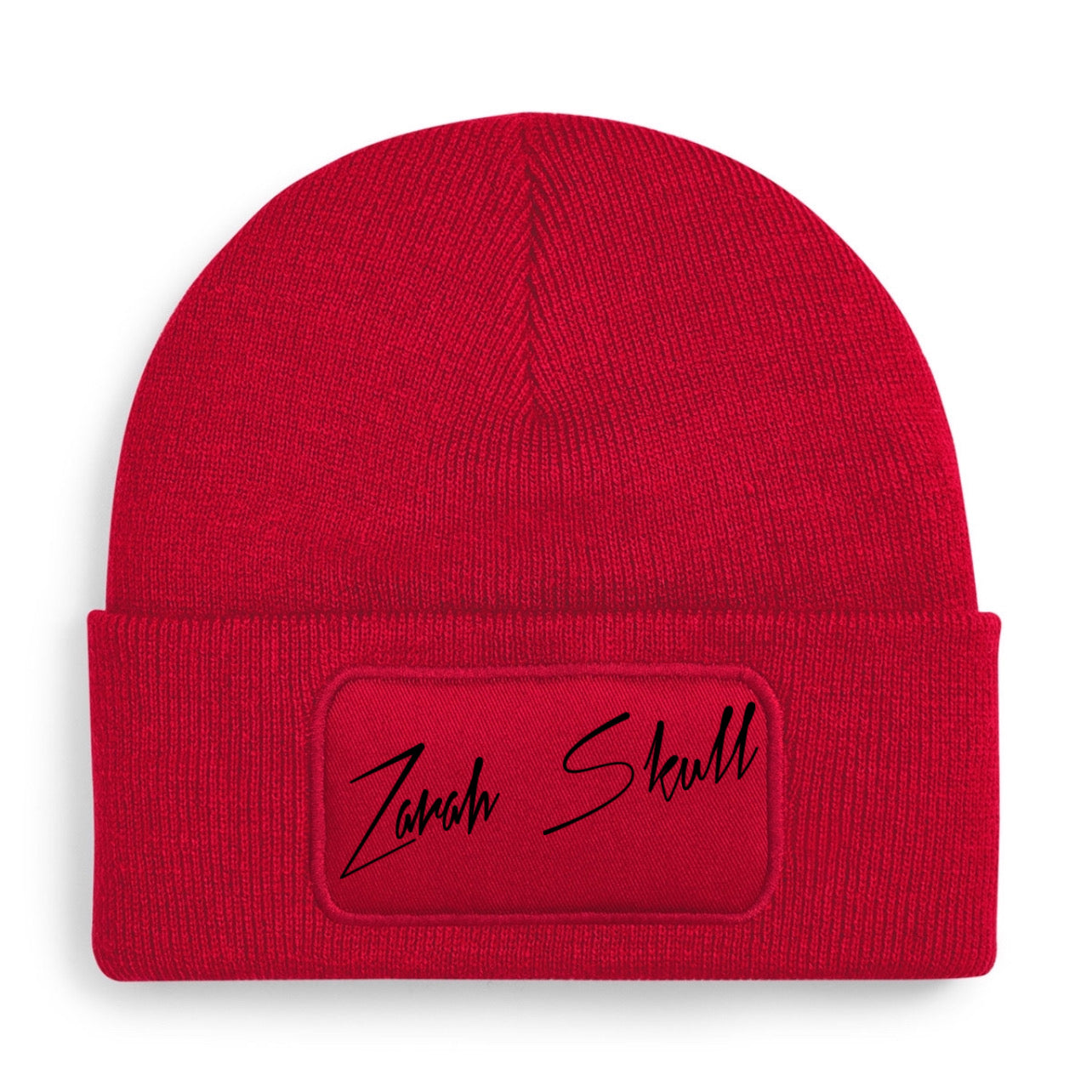"ZarahSkull"- BEANIE RED