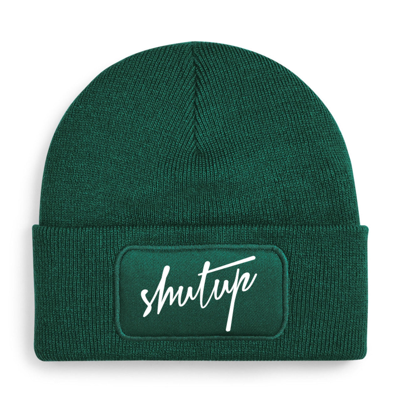 "ZarahSkull"- BEANIE bottle green