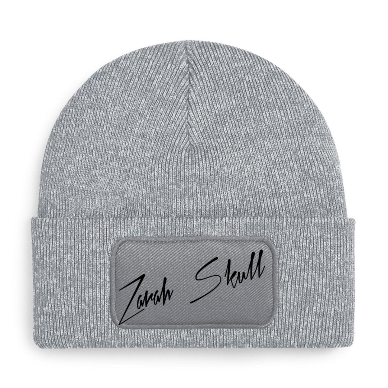 "ZarahSkull"- BEANIE grey