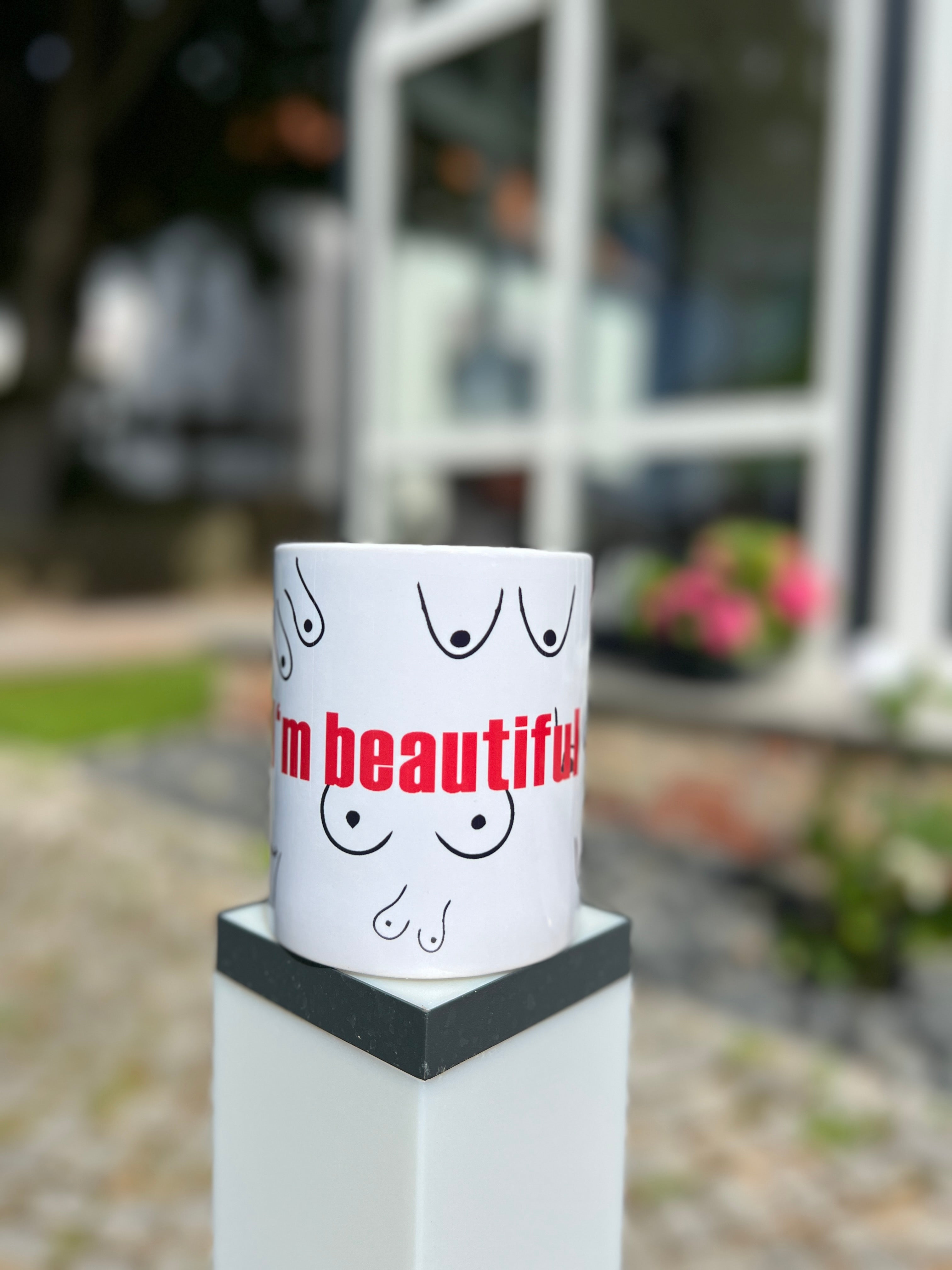 „ZarahSkull" Tasse "Beautiful Boobs"