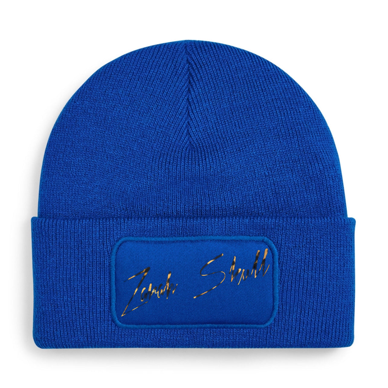 "ZarahSkull"- BEANIE royalblau