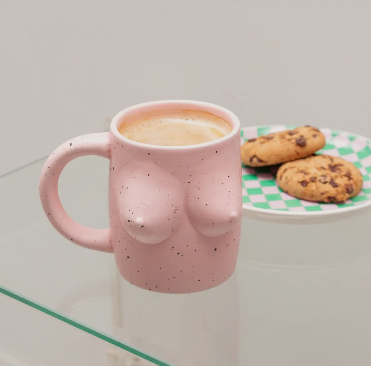 „ZarahSkull" Boobs-Tasse rosa