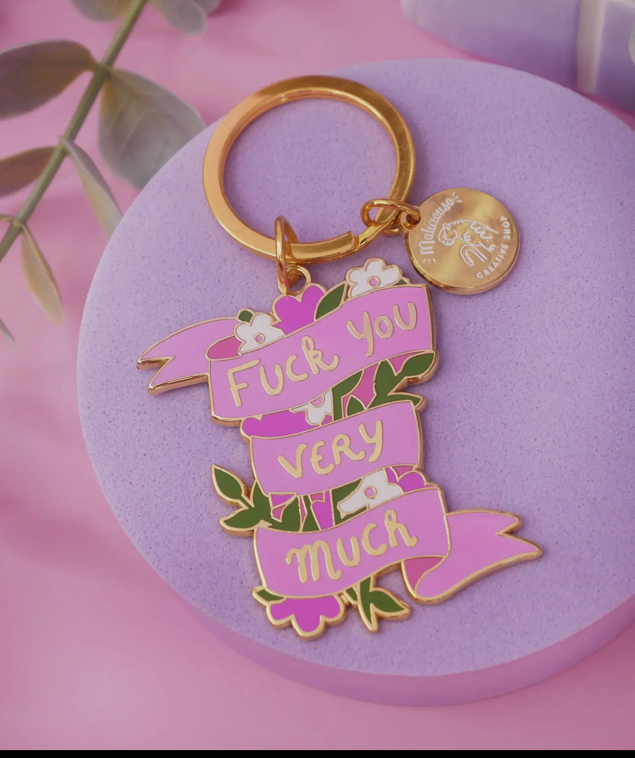 Schlüsselanhänger "F*ck you very much"