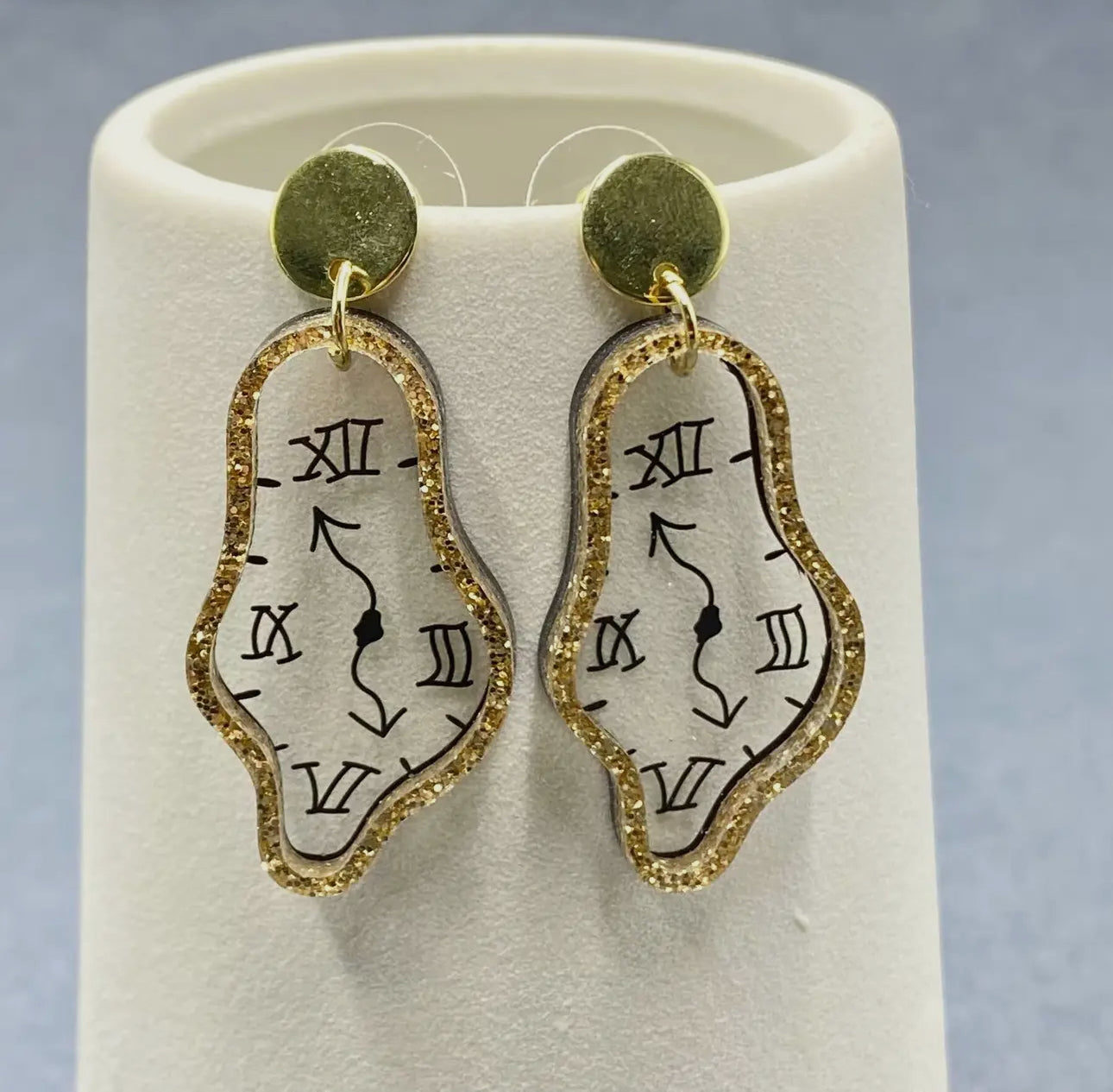 Zarahskull earrings "XOXO"