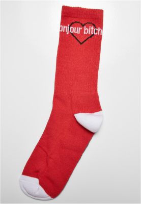 ZarahSkull Socken 3er Pack "Bonjour B****h"