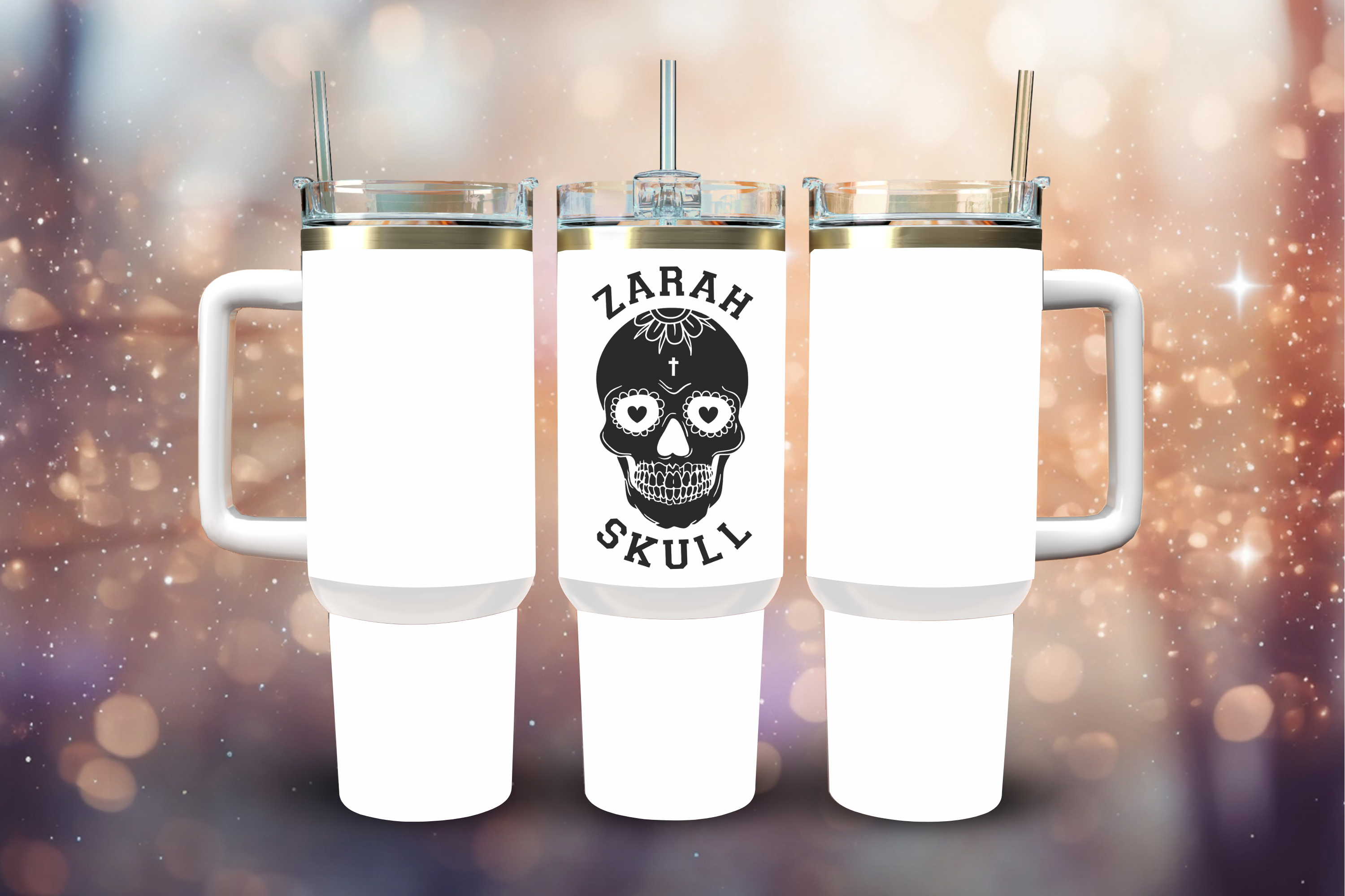 ZarahSkull Thermobecher