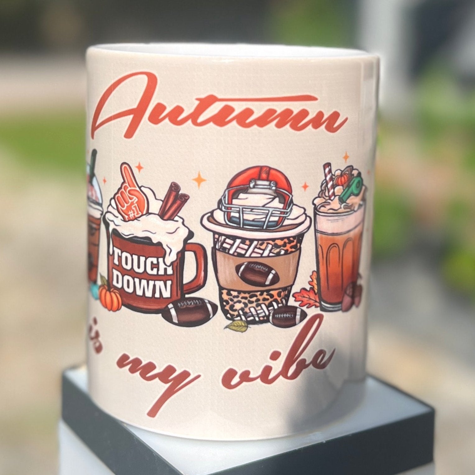 „ZarahSkull" Tasse "autumn is my vibe"