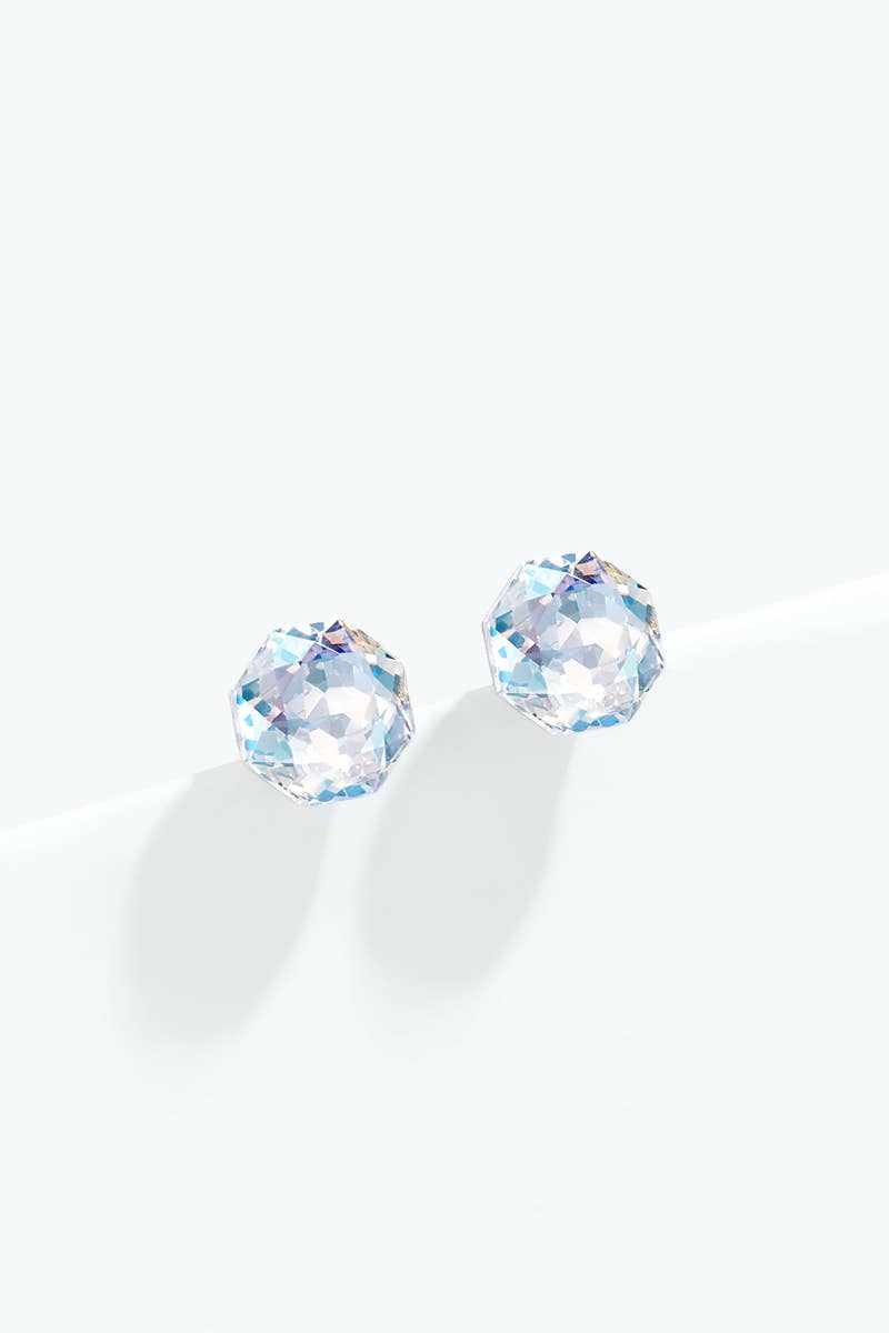 ZarahSkull Ice Crystal Studs