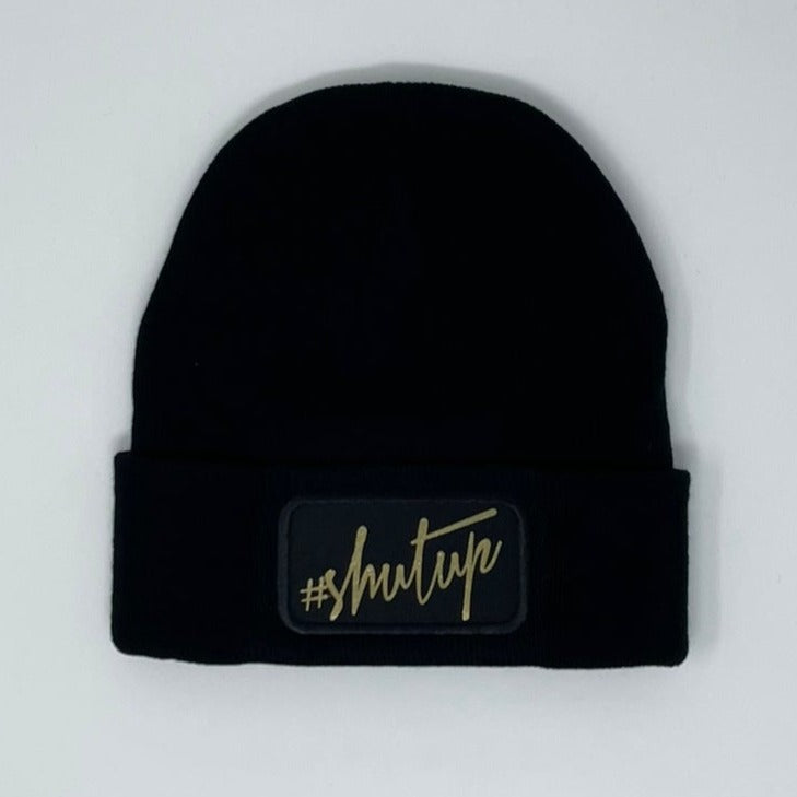 "ZarahSkull"- BEANIE #shutup BLACK