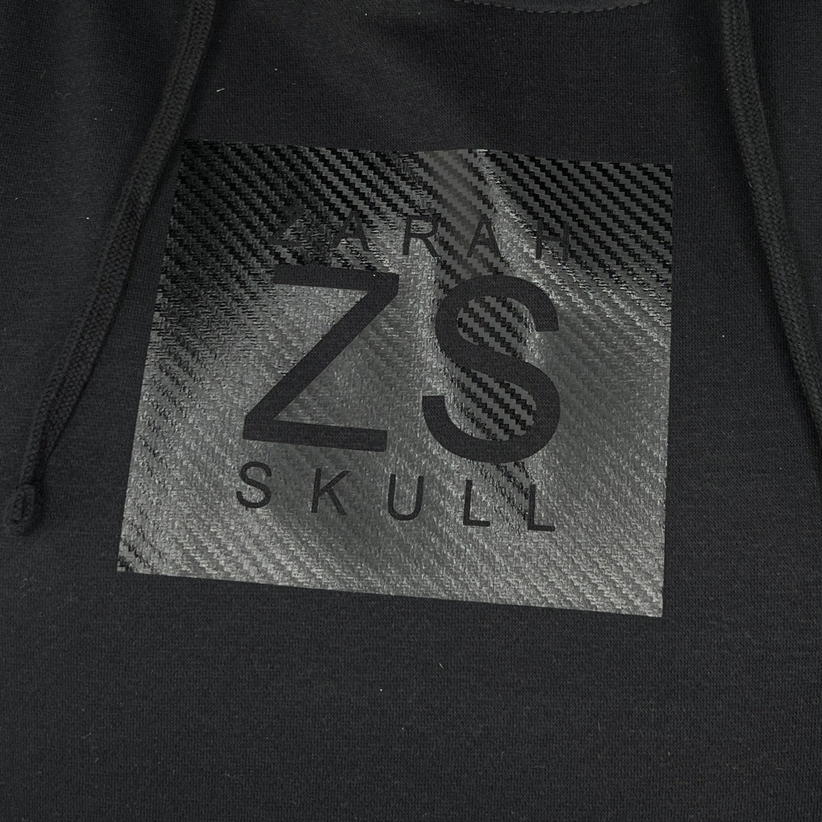 ZarahSkull Hoodie MEN BLACK ZS CARBON Zarah Skull zarahskull-hoodie-men-black-zs-carbon-zarah-skull