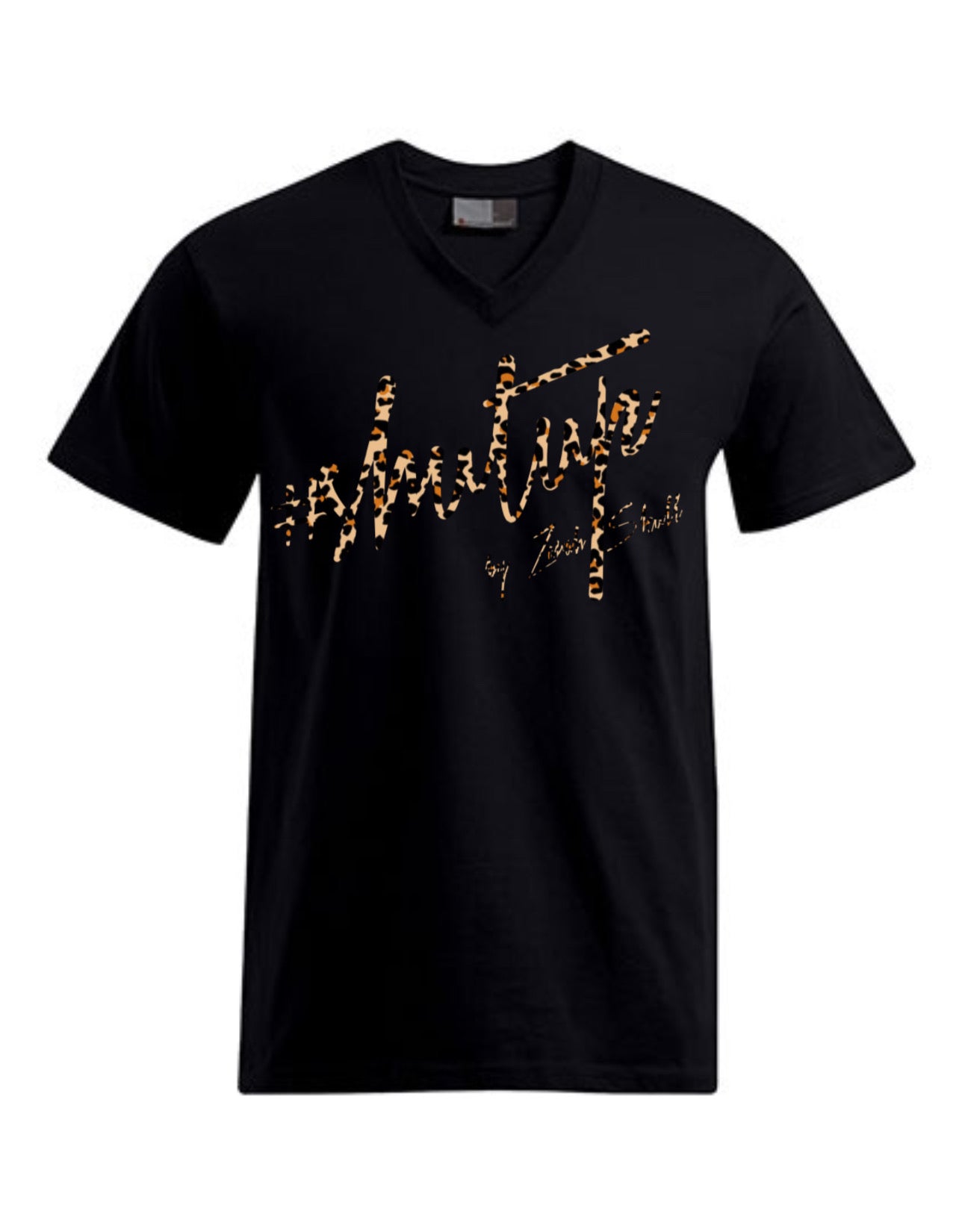 “ZarahSkull” V-Shirt black “shutup”