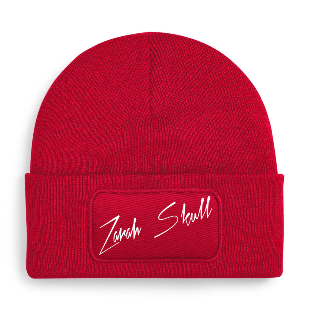 "ZarahSkull"- BEANIE RED