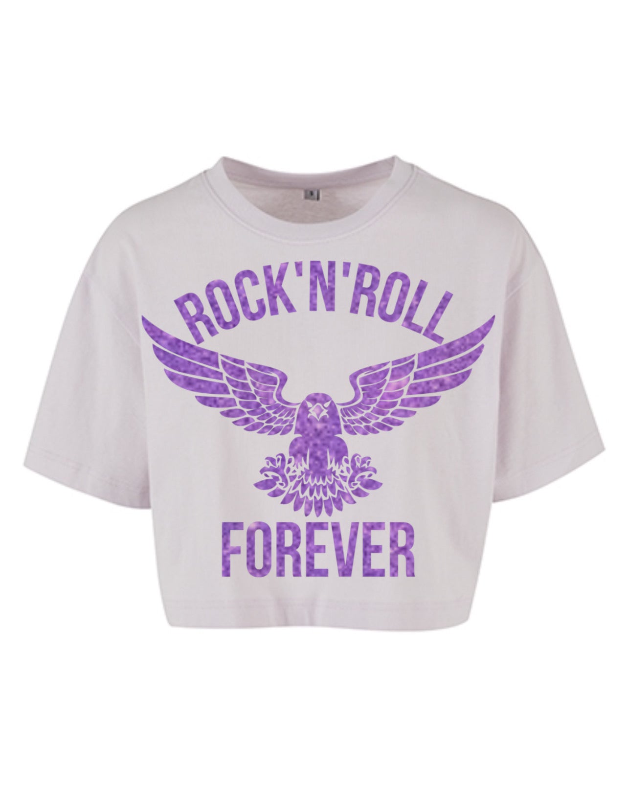 ZarahSkull Cropped Shirt lilac