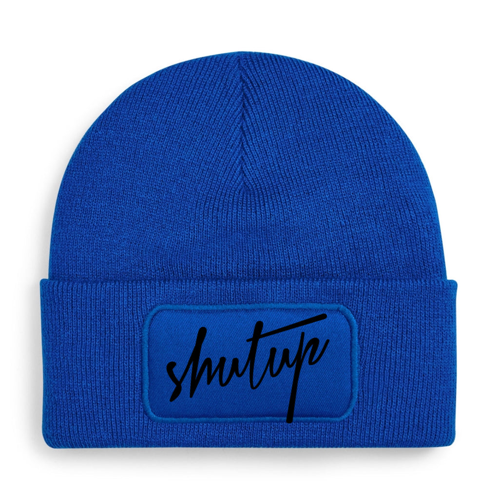 "ZarahSkull"- BEANIE royalblau