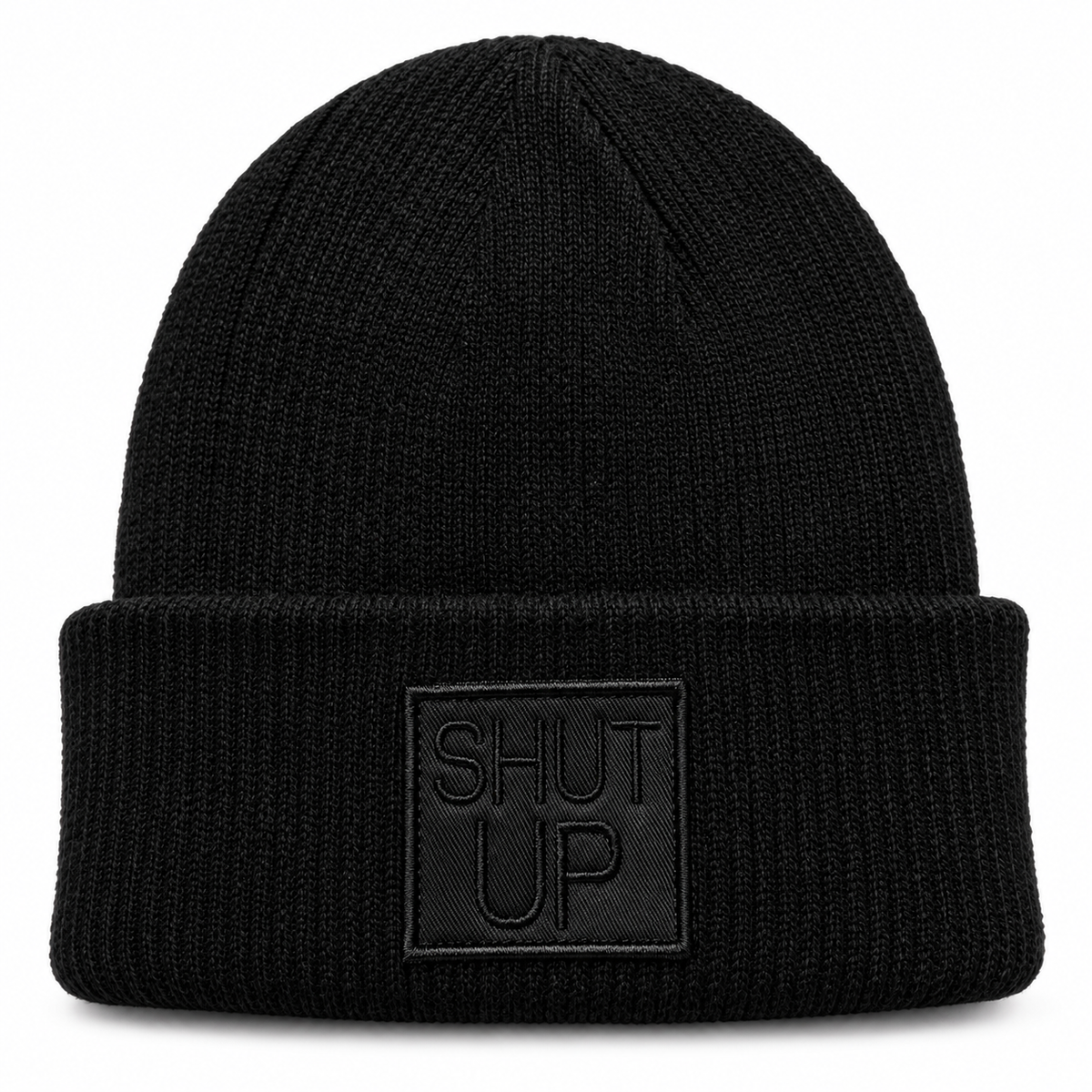 Cuffed Beanie schwarz