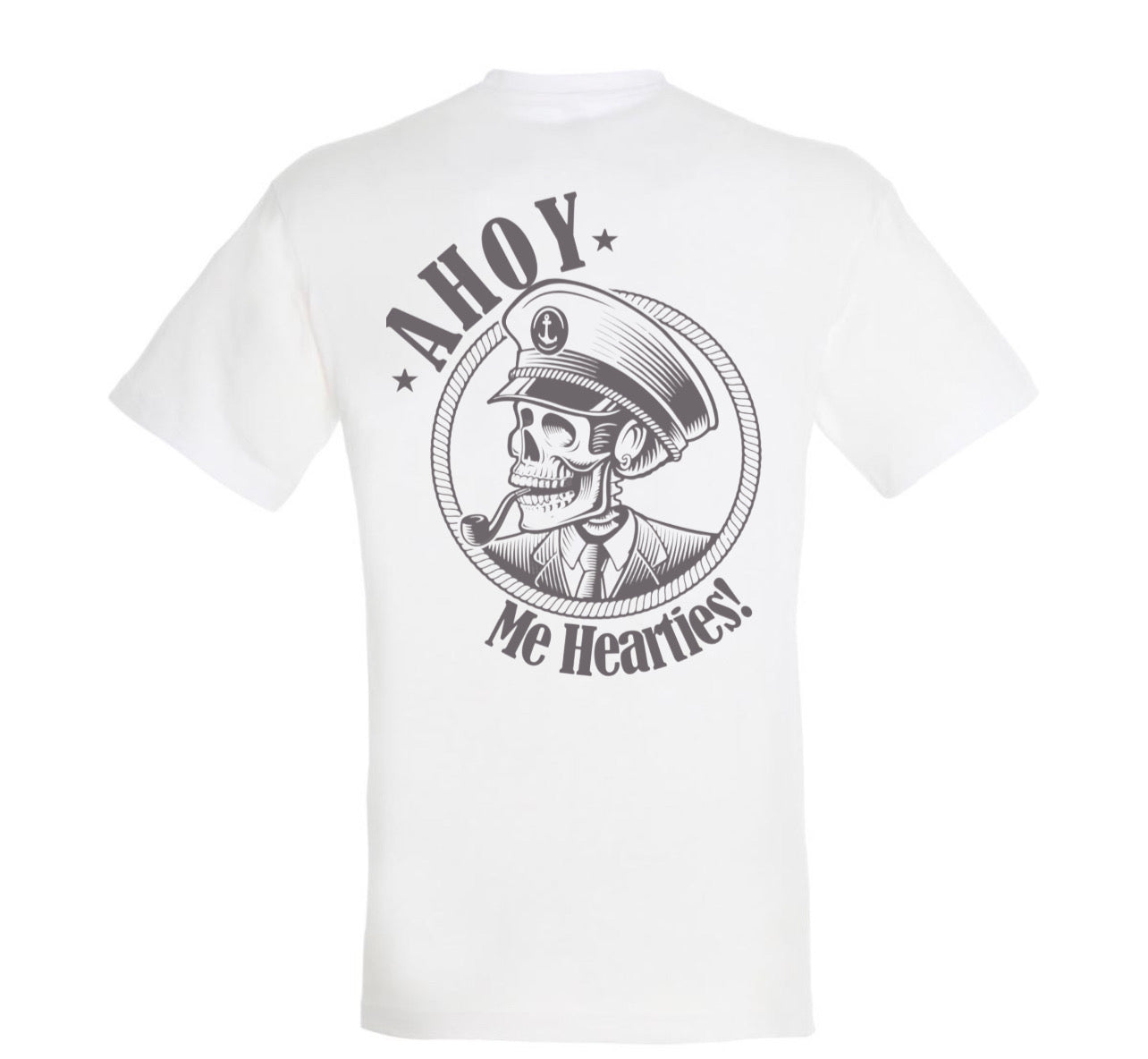 „ZarahSkull" Shirt white "AHOY!"