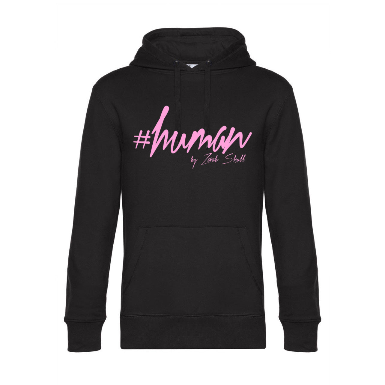 "ZarahSkull" Hoodie BLACK "human"