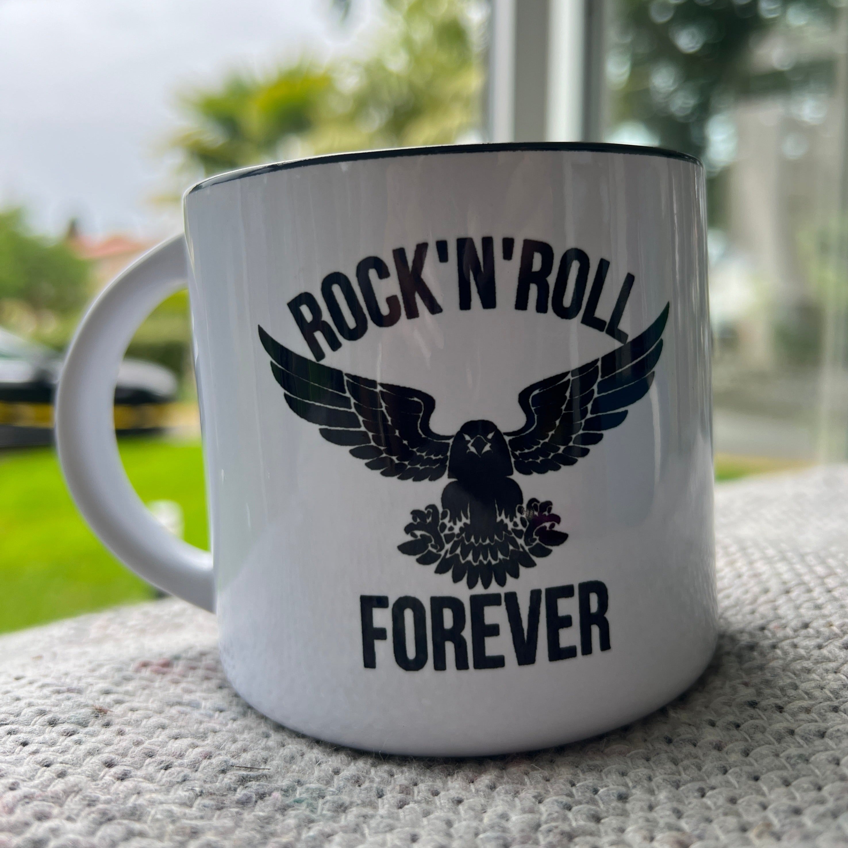 „ZarahSkull" Mug „Rock‘n‘Roll Forever“