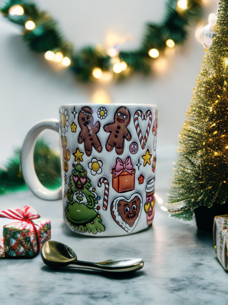 „ZarahSkull" Tasse „Ho Ho Christmas"