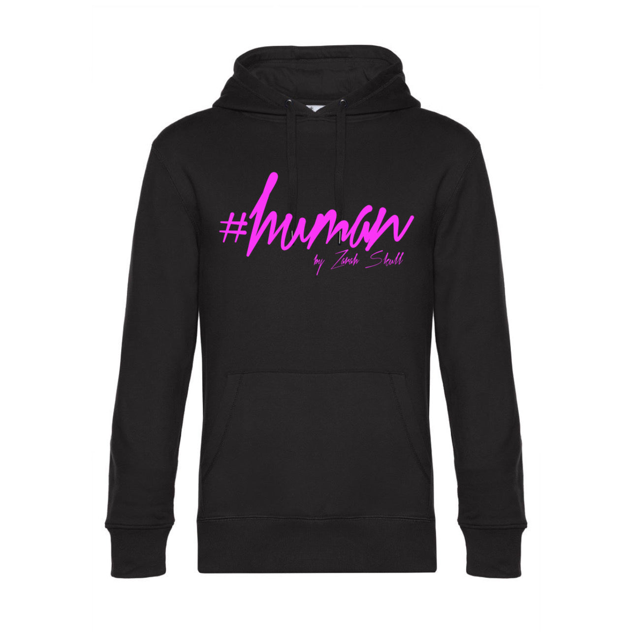 "ZarahSkull" Hoodie BLACK "human"