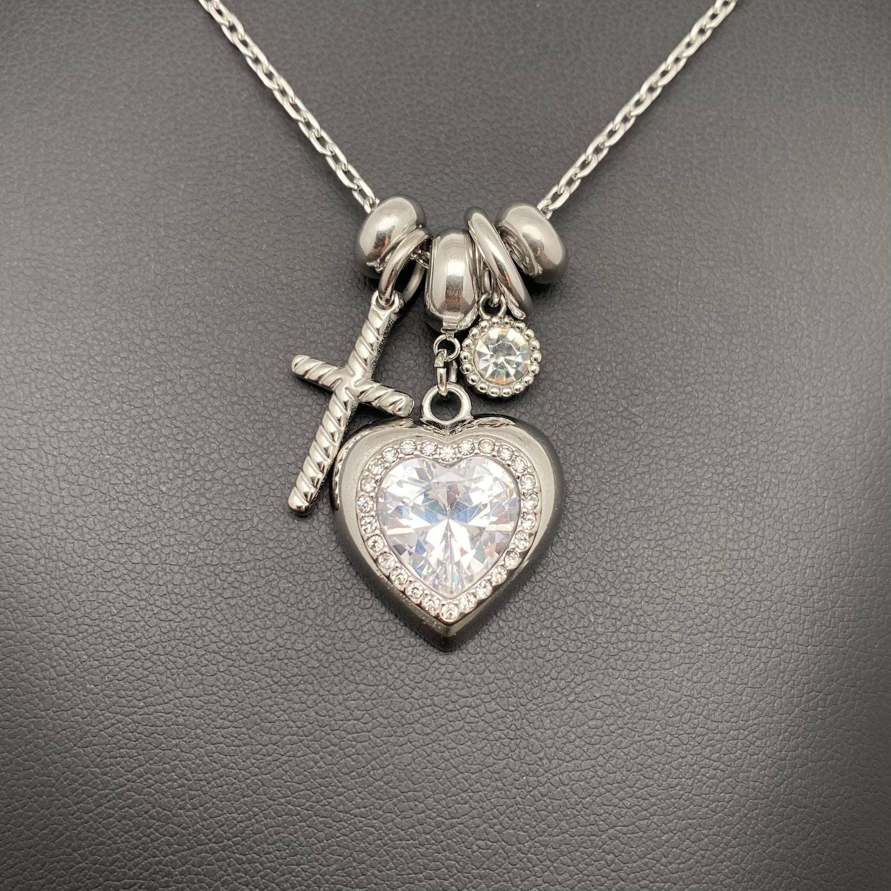 ZARAHSKULL Halskette „Heart“