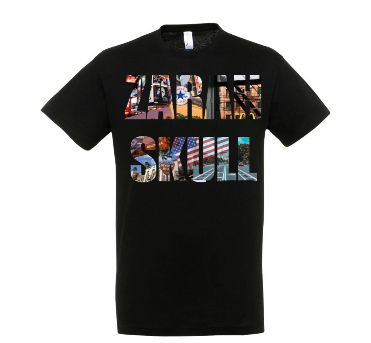 „ZarahSkull" Shirt black „ZS US“