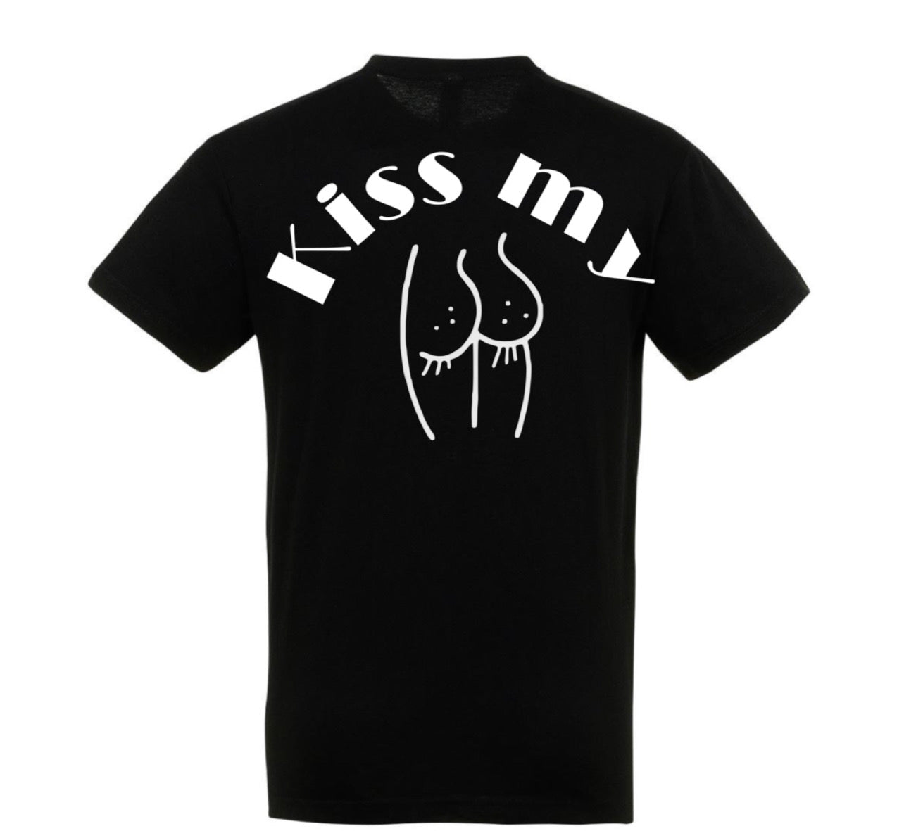 „ZarahSkull" Shirt black "Kiss my..."