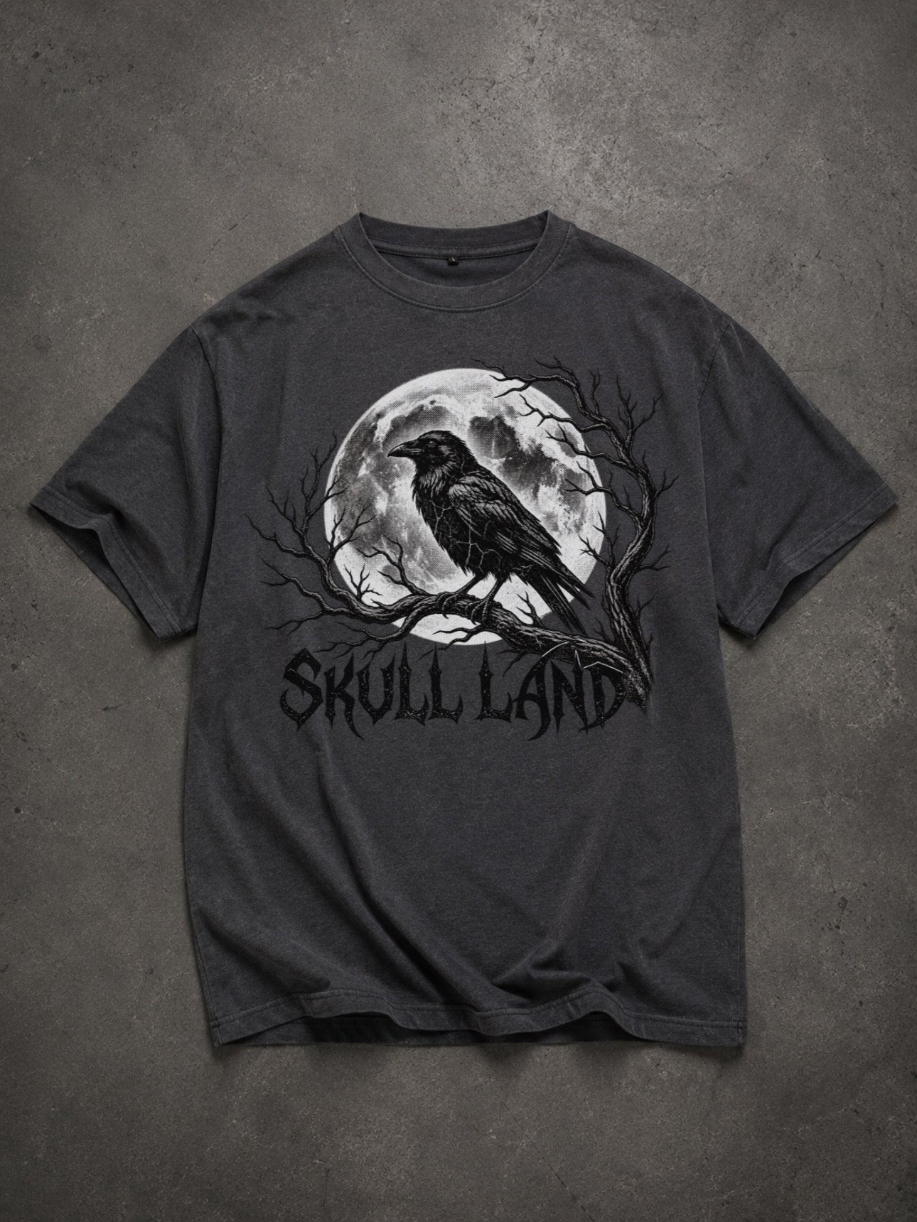 Skull Crow Halloween