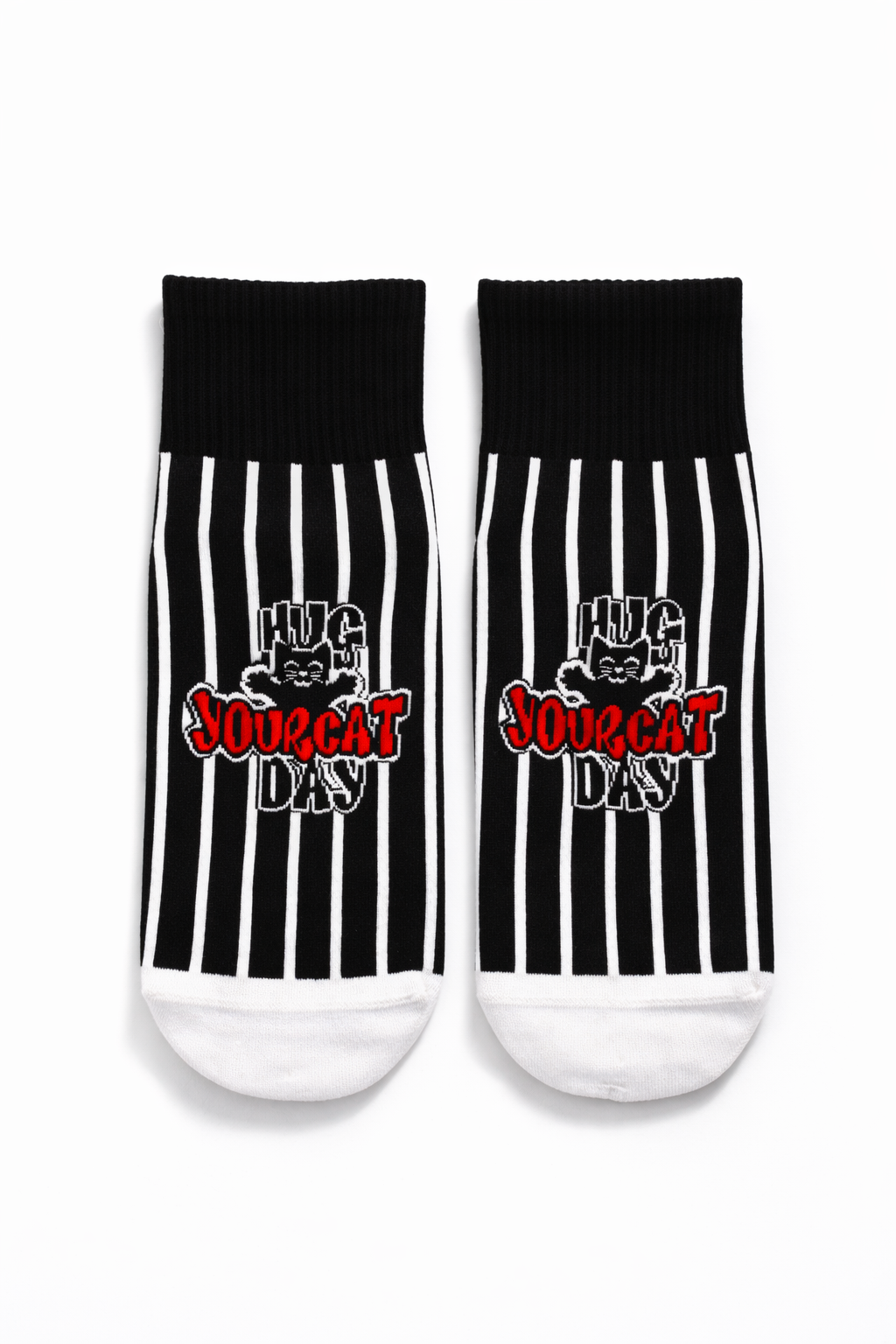 ZarahSkull Socken „Hug Your Cat“ EU 36-43